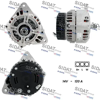 Alternador SIDAT A12ML1044