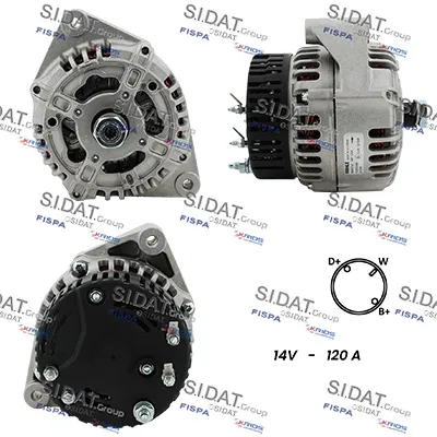 Alternador SIDAT A12ML1436
