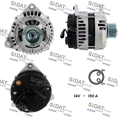 Alternador SIDAT A12ML1437