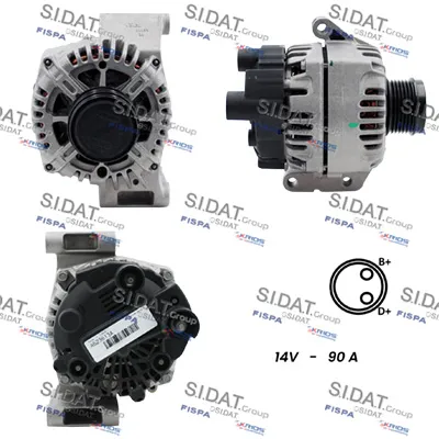 Alternador Alfa Romeo MITO · Fiat PALIO · Fiat STRADA Pickup