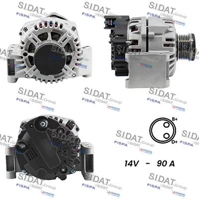 Alternador Alfa Romeo MITO · Fiat PALIO · Fiat STRADA Pickup