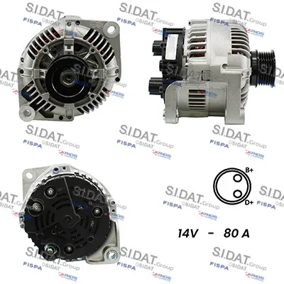 Alternador Fiat DUCATO Van · Fiat DUCATO Bus · Fiat DUCATO Platform/Chassis