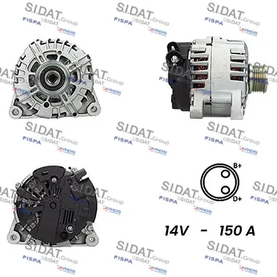 Alternador Citroën EVASION MPV · Citroën JUMPY I · Citroën JUMPER I Van