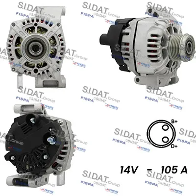 Alternador Alfa Romeo MITO · Fiat STRADA Pickup · Fiat PUNTO