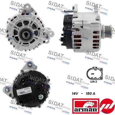 Alternador Audi A3 · Audi A3 Sportback · Audi A3 Limousine