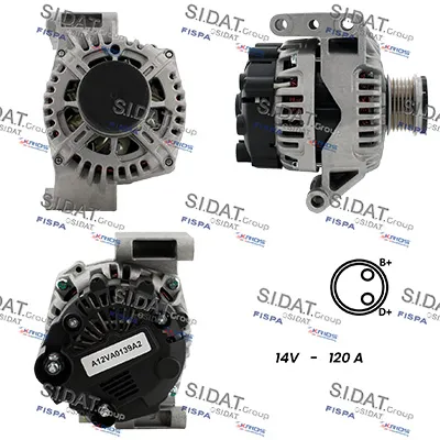Alternador Alfa Romeo MITO · Fiat DOBLO MPV · Fiat DOBLO Box Body/MPV