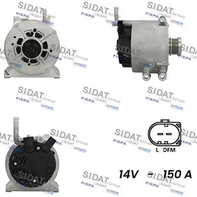 Alternador Mercedes-Benz A-CLASS · Mercedes-Benz VANEO