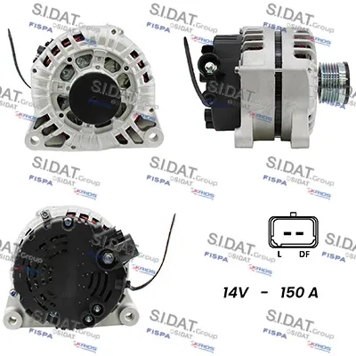 Alternador Citroën C-CROSSER · Citroën C-CROSSER ENTERPRISE · Mitsubishi OUTLANDER II