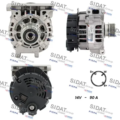 Alternador Mercedes-Benz A-CLASS · Mercedes-Benz VANEO