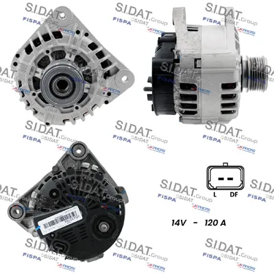 Alternador Nissan KUBISTAR Van · Renault KANGOO · Renault CLIO II