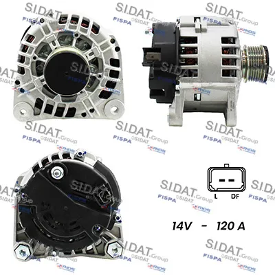 Alternador Nissan KUBISTAR Van · Renault KANGOO · Renault CLIO II