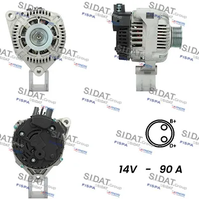 Alternador Citroën XANTIA · Citroën ZX · Citroën EVASION MPV