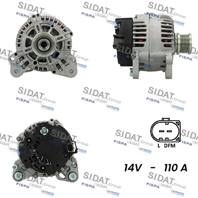 Alternador Vw MULTIVAN T5 · Vw TRANSPORTER T5 Platform/Chassis (7JD, 7JE, 7JL, 7JY, 7JZ, 7F · Vw TRANSPORTER T5 Van