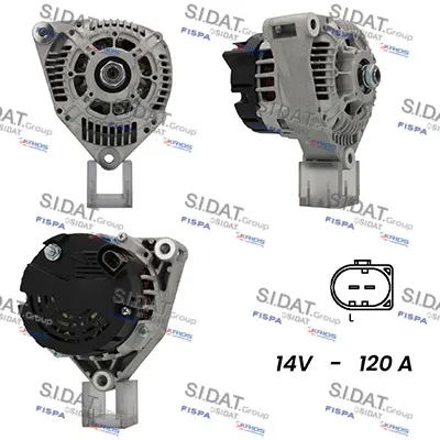 Alternador SIDAT A12VA0567