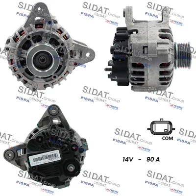 Alternador Renault MODUS / GRAND MODUS · Renault CLIO III · Renault TWINGO II