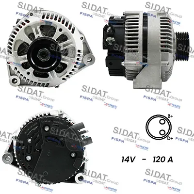 Alternador Citroën XANTIA · Citroën ZX · Citroën EVASION MPV