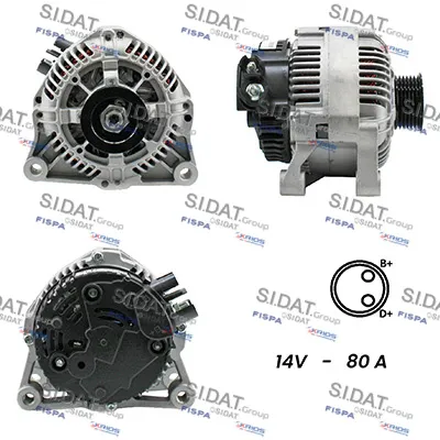 Alternador Citroën EVASION MPV · Citroën JUMPY I · Citroën BERLINGO / BERLINGO FIRST Box Body/MPV