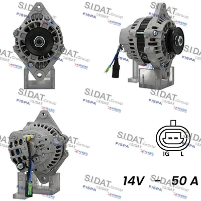 Alternador SIDAT A12VA0813A2