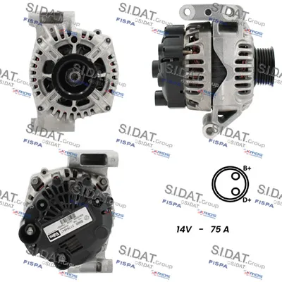 Alternador Fiat STRADA Pickup · Fiat PUNTO · Fiat DOBLO Box Body/MPV