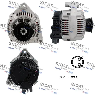 Alternador Citroën XANTIA · Citroën ZX · Citroën EVASION MPV