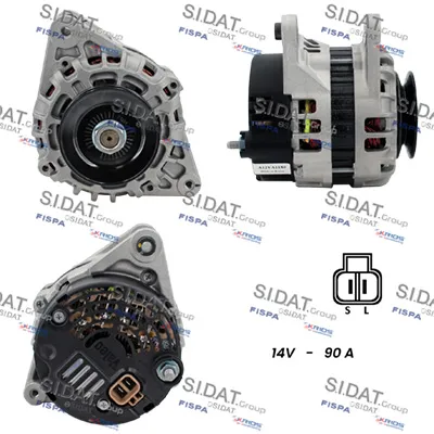 Alternador SIDAT A12VA1180