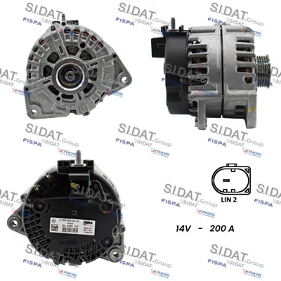 Alternador Mercedes-Benz C-CLASS · Mercedes-Benz V-CLASS · Mercedes-Benz C-CLASS T-Model