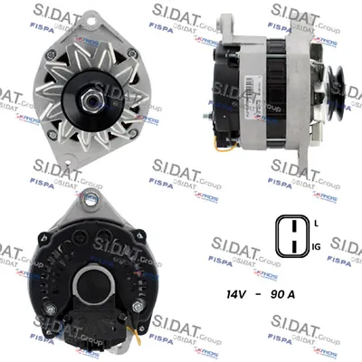 Alternador Renault 19 II · Renault 19 II Chamade