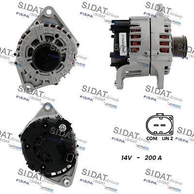 Alternador Fiat DUCATO Bus · Fiat DUCATO Van · Fiat DUCATO Platform/Chassis