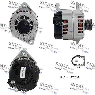 Alternador Fiat DUCATO Bus · Fiat DUCATO Van · Fiat DUCATO Platform/Chassis