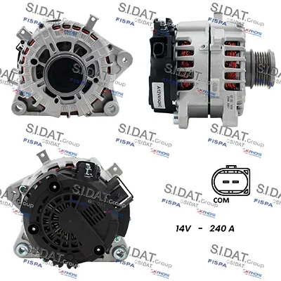 Alternador Ford TOURNEO CUSTOM V362 Bus · Ford TRANSIT CUSTOM V362 Van · Ford TRANSIT CUSTOM V362 Bus