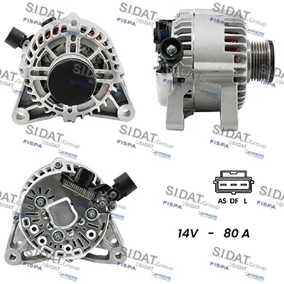 Alternador Ford FIESTA V · Ford FUSION · Ford FIESTA V Van