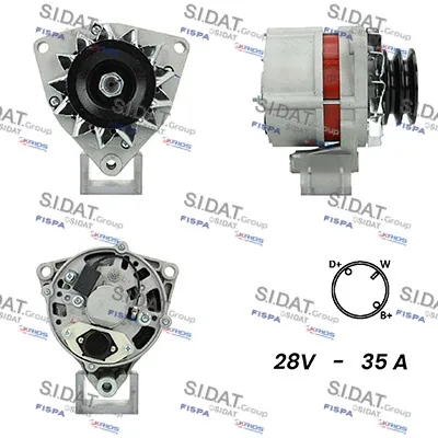 Alternador SIDAT A24BH0003A2