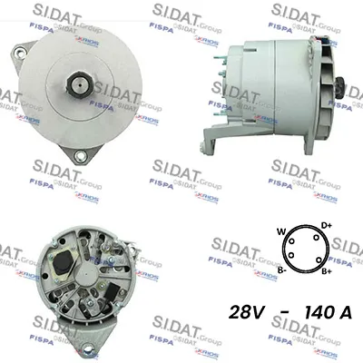 Alternador SIDAT A24BH0010A2
