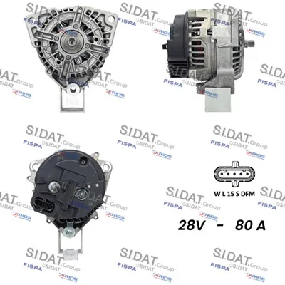 Alternador Mercedes-Benz VARIO Bus · Mercedes-Benz VARIO Van · Mercedes-Benz VARIO Platform/Chassis