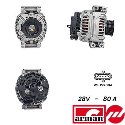 Alternador SIDAT A24BH0016AS