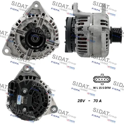 Alternador SIDAT A24BH0025
