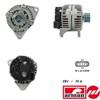 Alternador SIDAT A24BH0025AS