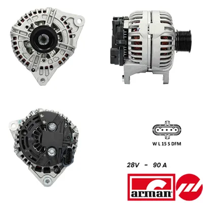 Alternador SIDAT A24BH0026AS