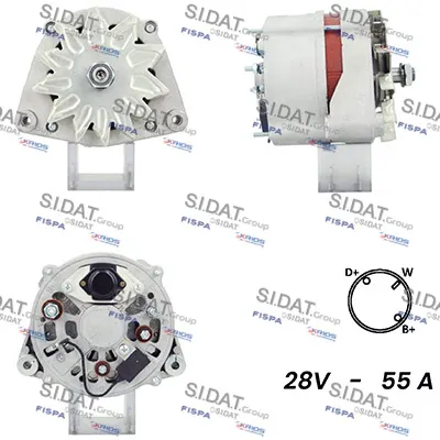 Alternador SIDAT A24BH0029A2
