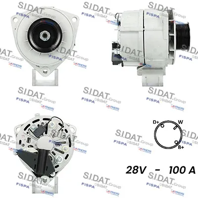 Alternador SIDAT A24BH0035A2
