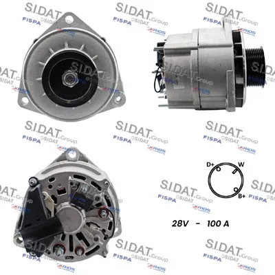 Alternador SIDAT A24BH0036A2