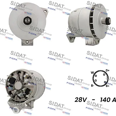 Alternador SIDAT A24BH0037