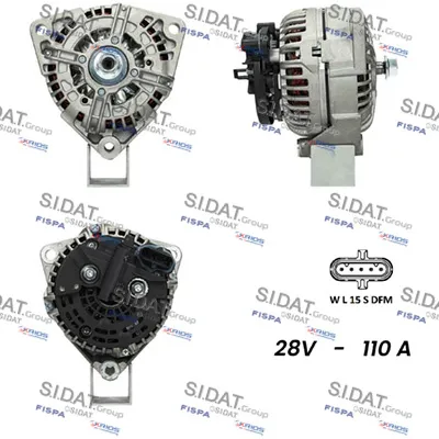Alternador SIDAT A24BH0043