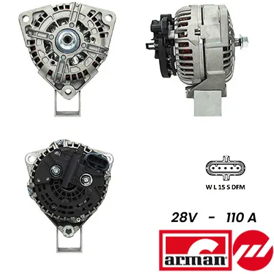 Alternador SIDAT A24BH0043AS