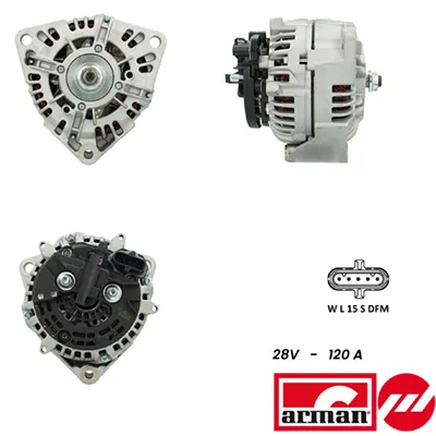 Alternador SIDAT A24BH0044AS