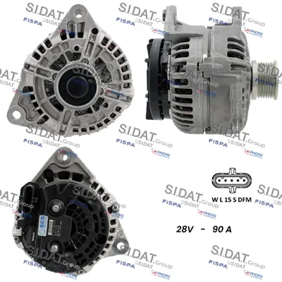 Alternador SIDAT A24BH0045