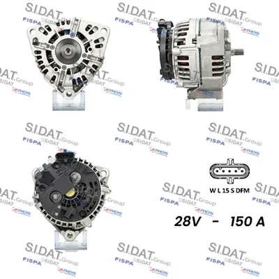 Alternador SIDAT A24BH0046
