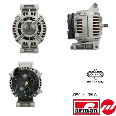 Alternador SIDAT A24BH0047AS