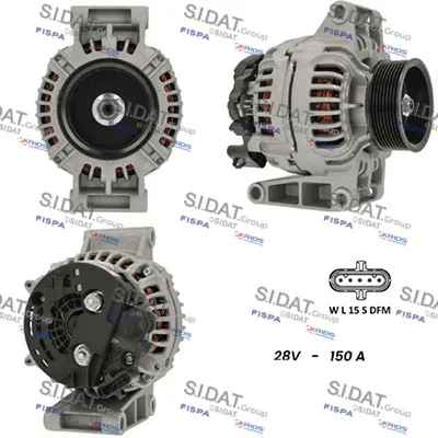 Alternador SIDAT A24BH0048