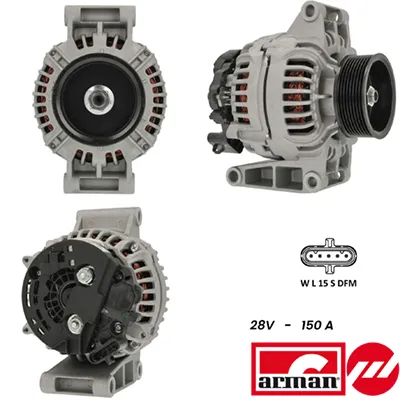Alternador SIDAT A24BH0048AS